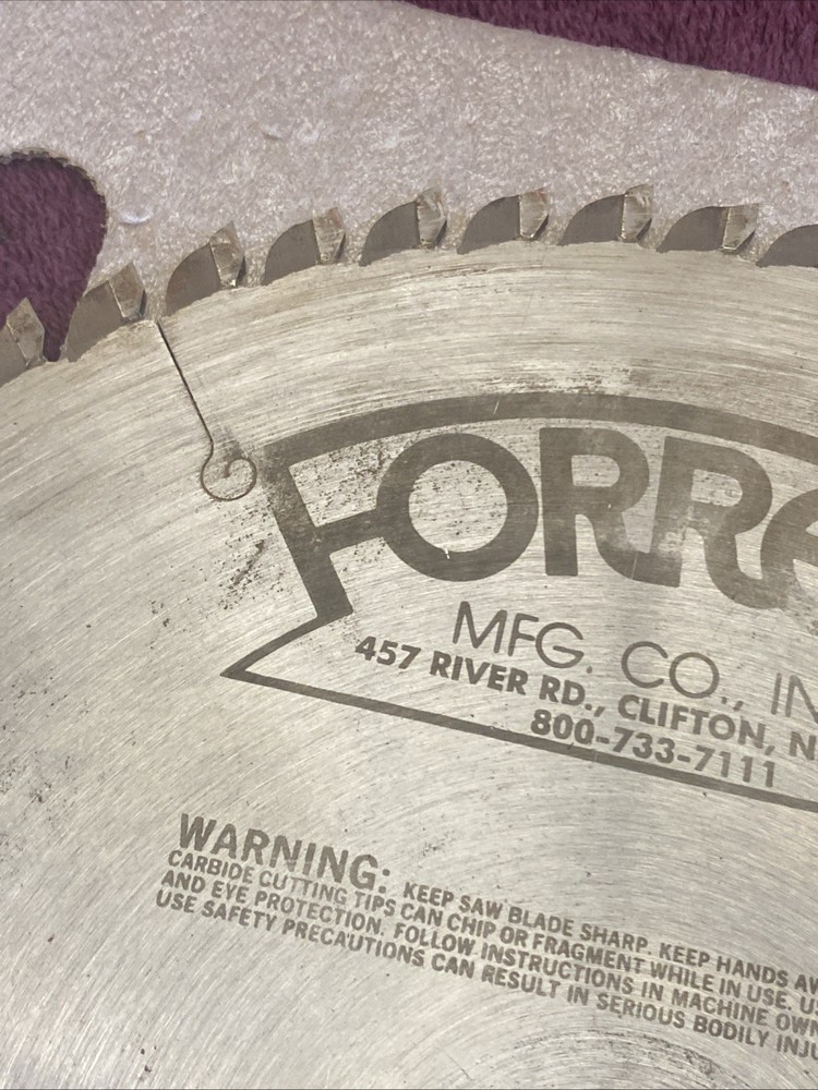 FORREST 10" Woodworker I Saw Blade 60T