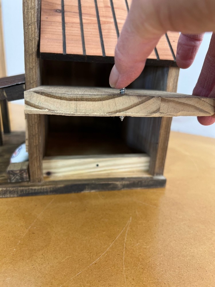 Handcrafted Cedar General Store Birdhouse