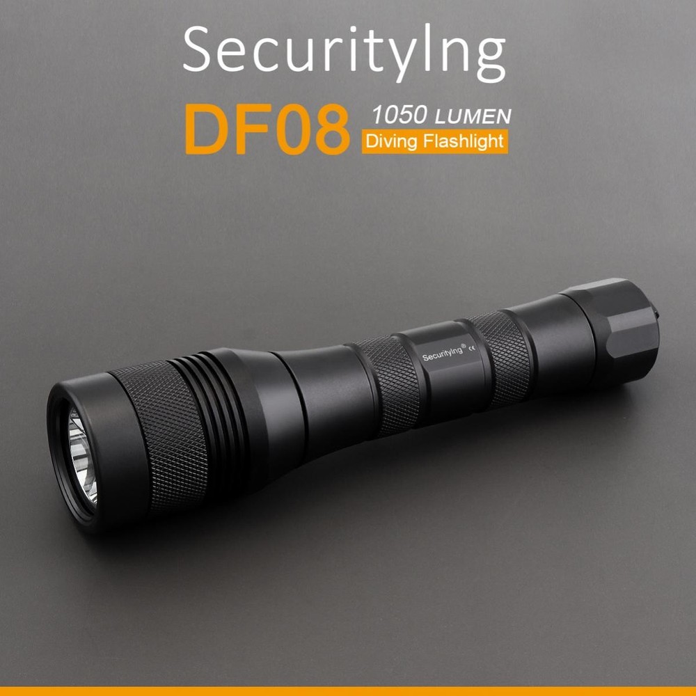 Dive Light Scuba Diving Flashlight Waterproof Torch Safety Dive Light Underwater