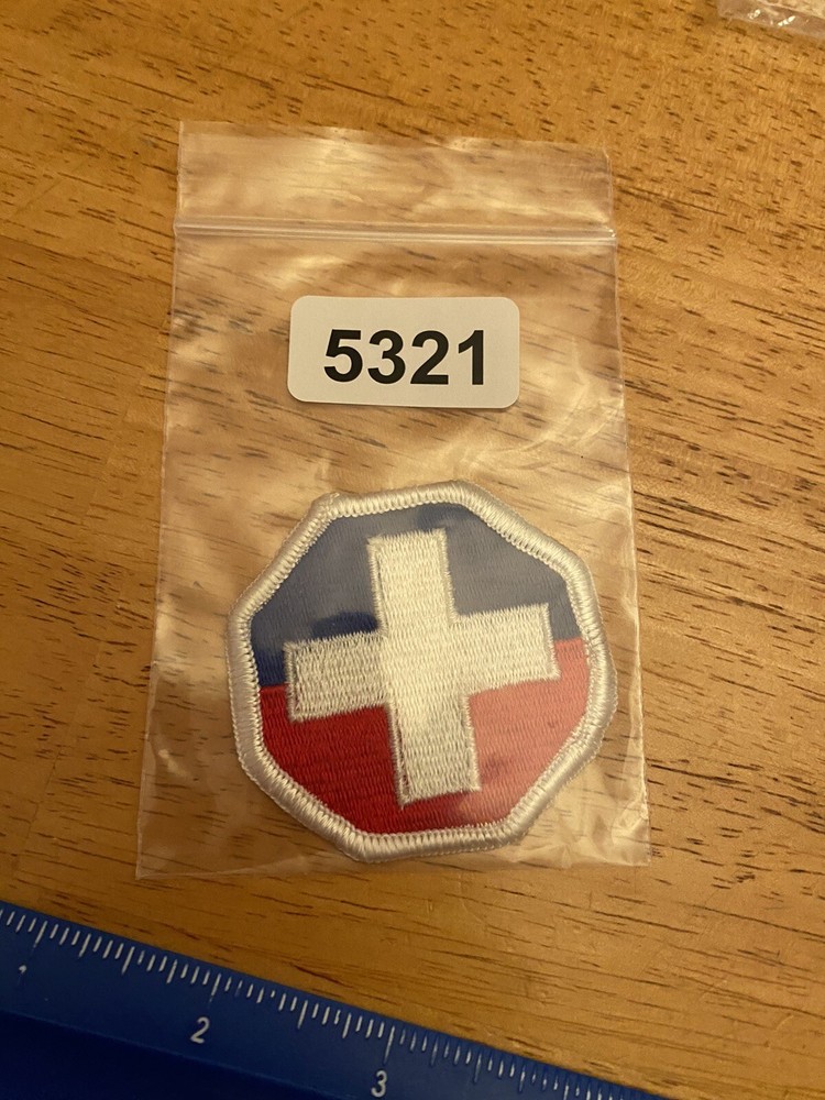 US ARMY Medical Command Korea Full Color Patch INV5321