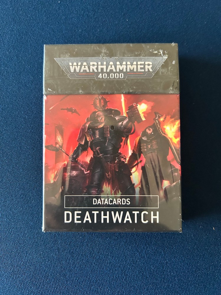 Warhammer 40K Datacards Deathwatch NEW