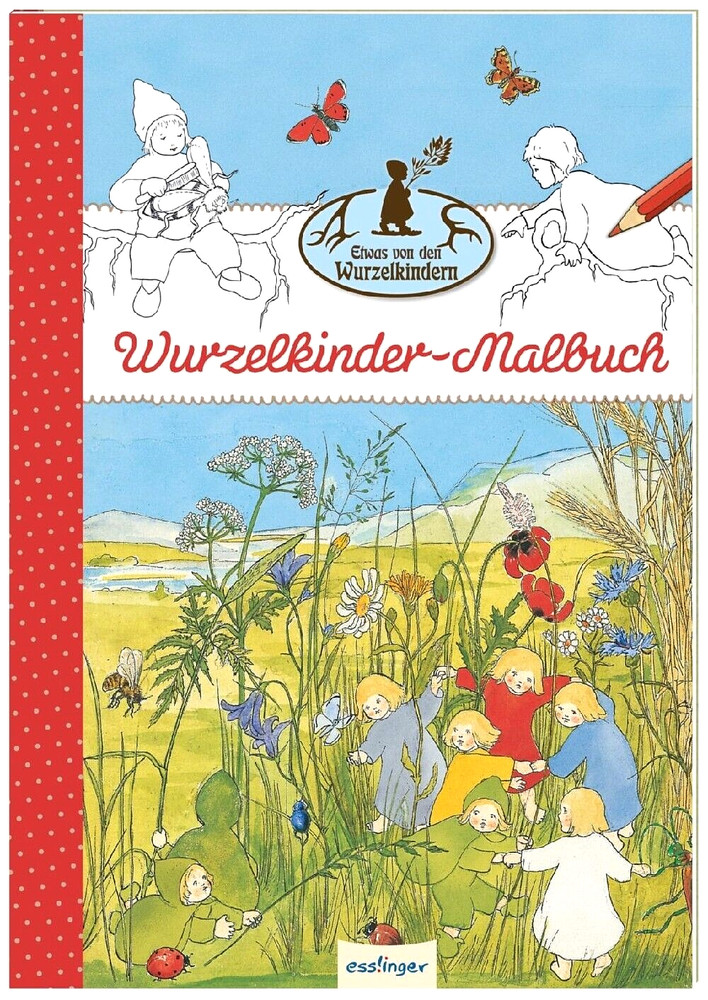 The Root Children Coloring Book from Germany (Seasons)  Easter, Spring