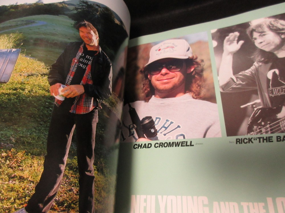 Neil Young 1989 Japan Tour Book Yokoham Ticket CSNY Buffalo Springfield Program