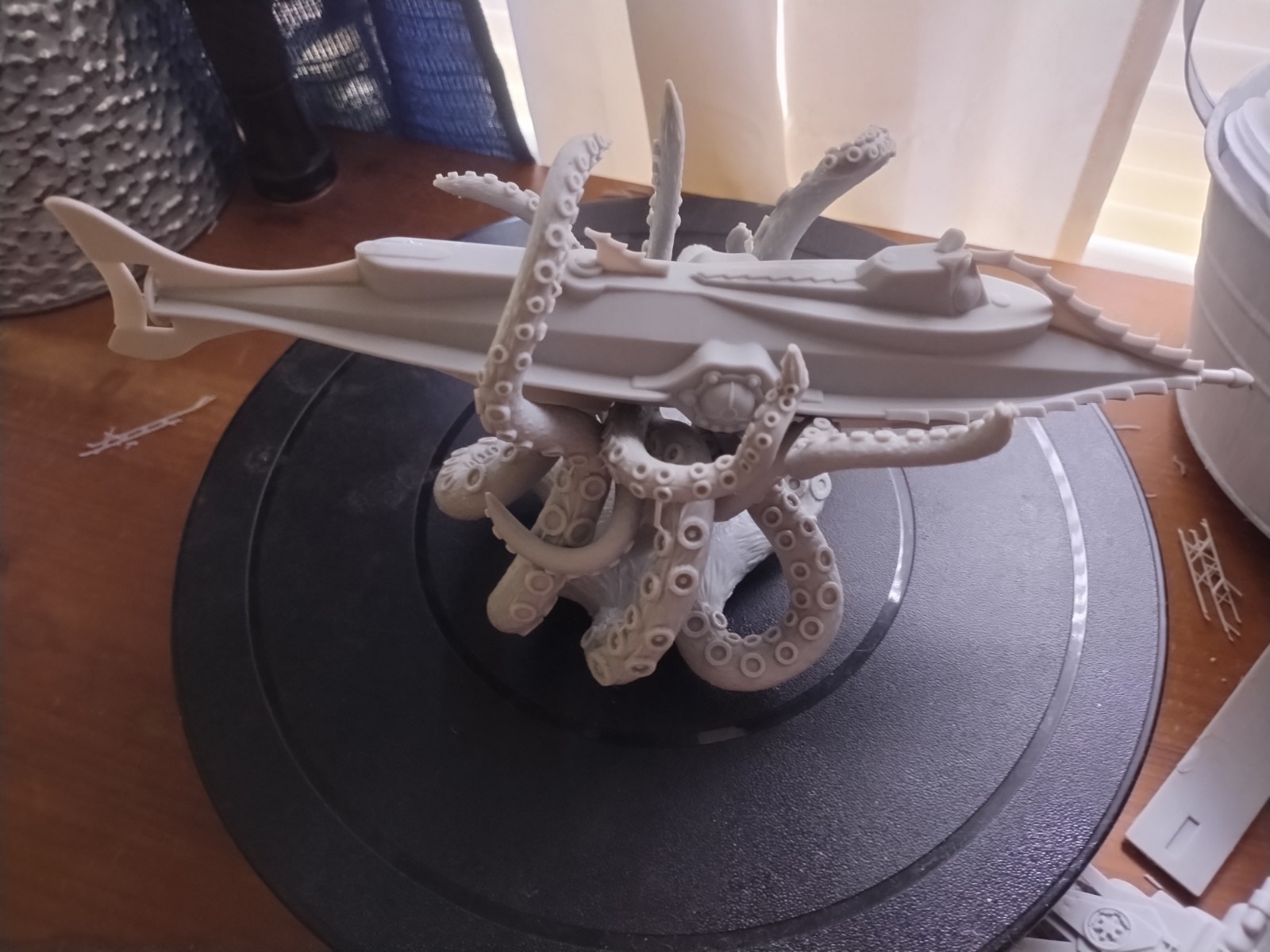 20,000 Leagues Under The Sea Nautilus 3d Resin Print 10"