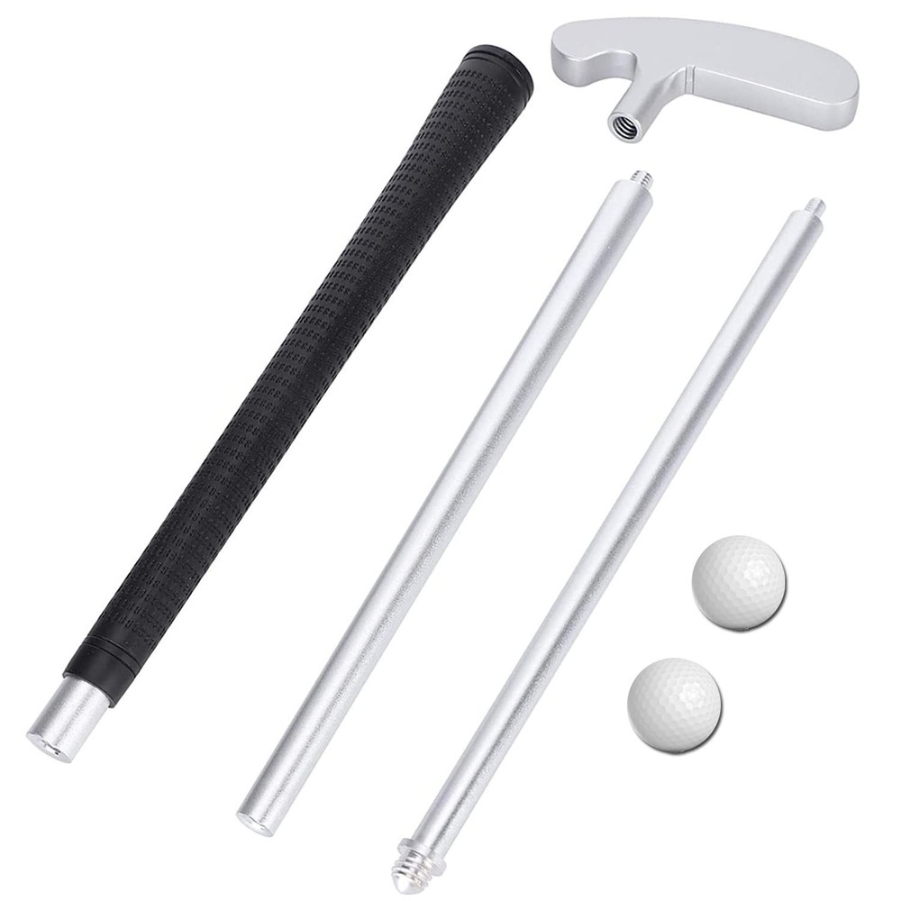 1 Pack 4Section Portable TwoWay Putter Fits Left & Right Hand & 2 Balls