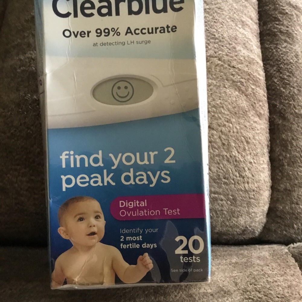 clearblue advanced digital ovulation test 20 Exp 12/8/23