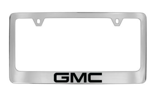 GMC Metal Chrome License Plate Frame