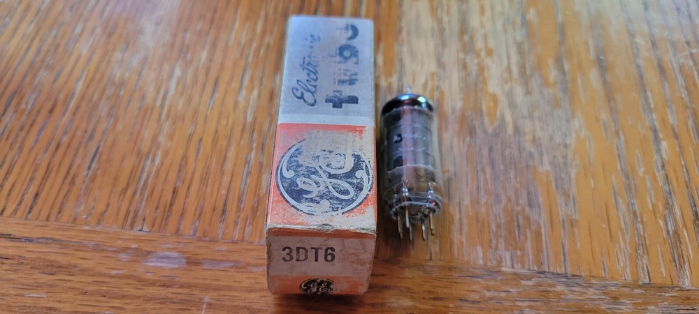 GE NOS 3DT6 Vacuum Tube Tested