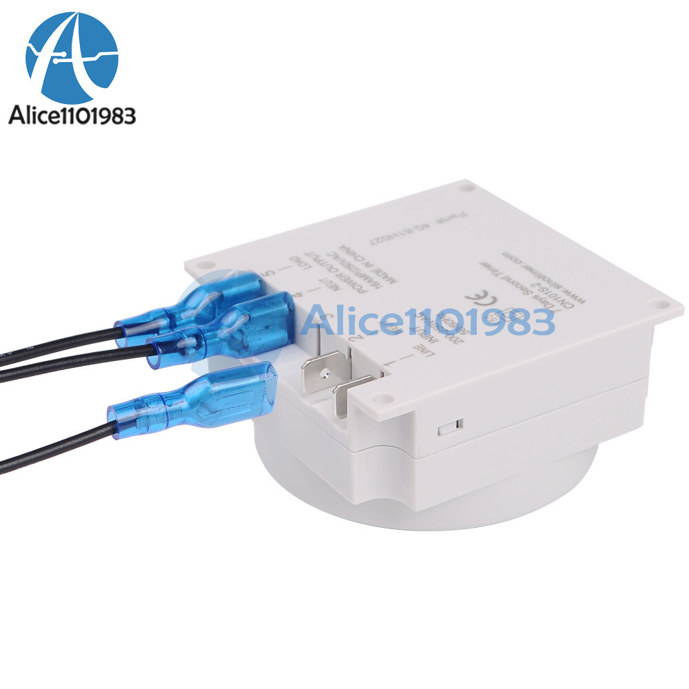 DC 12V 24V AC 110V CN101S Timer Switch Controller Automatic Cycle Timing Switch