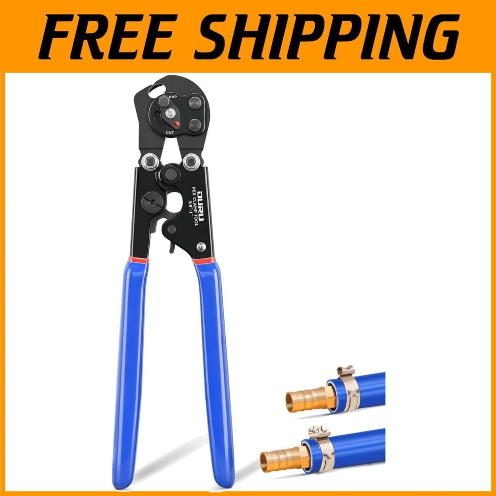 Long Handle Pex Pinch Tool - 2 in 1 Ratchet Function