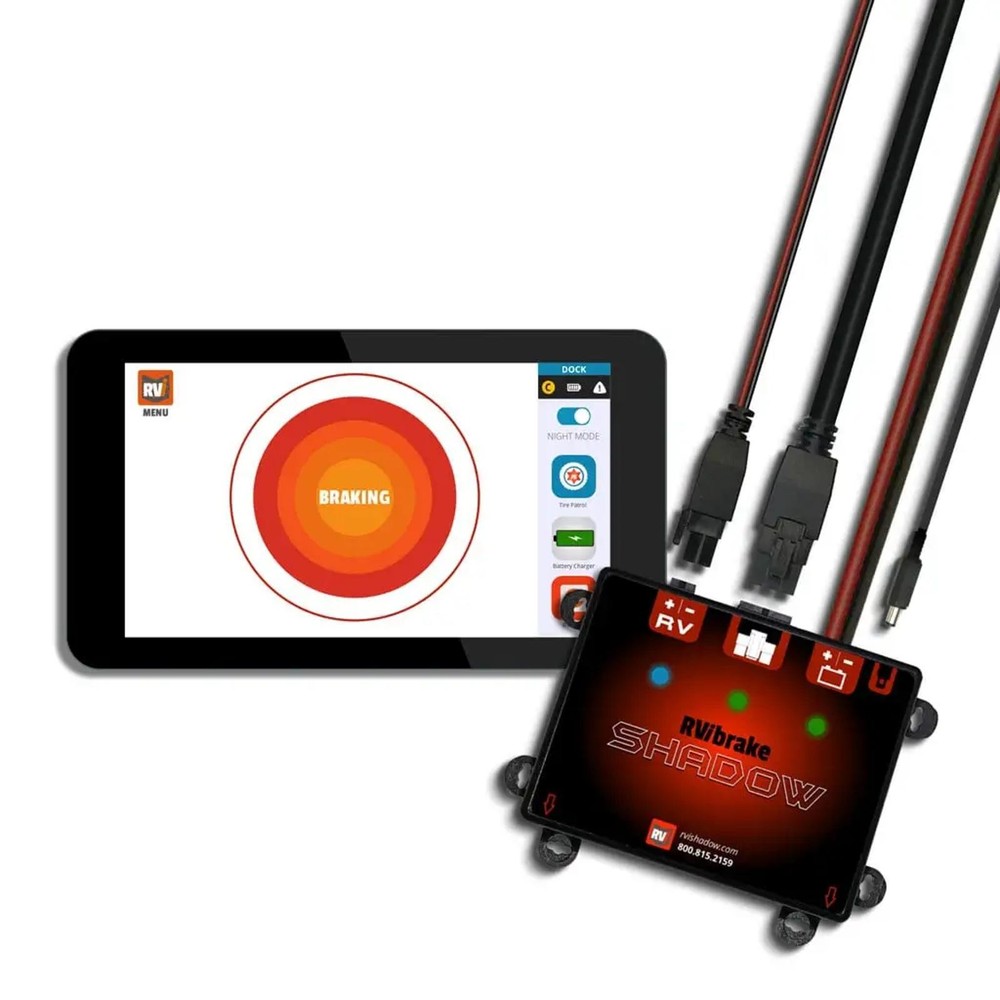 Curt RVIBrake Shadow Installed Flat Towing Braking System 52211