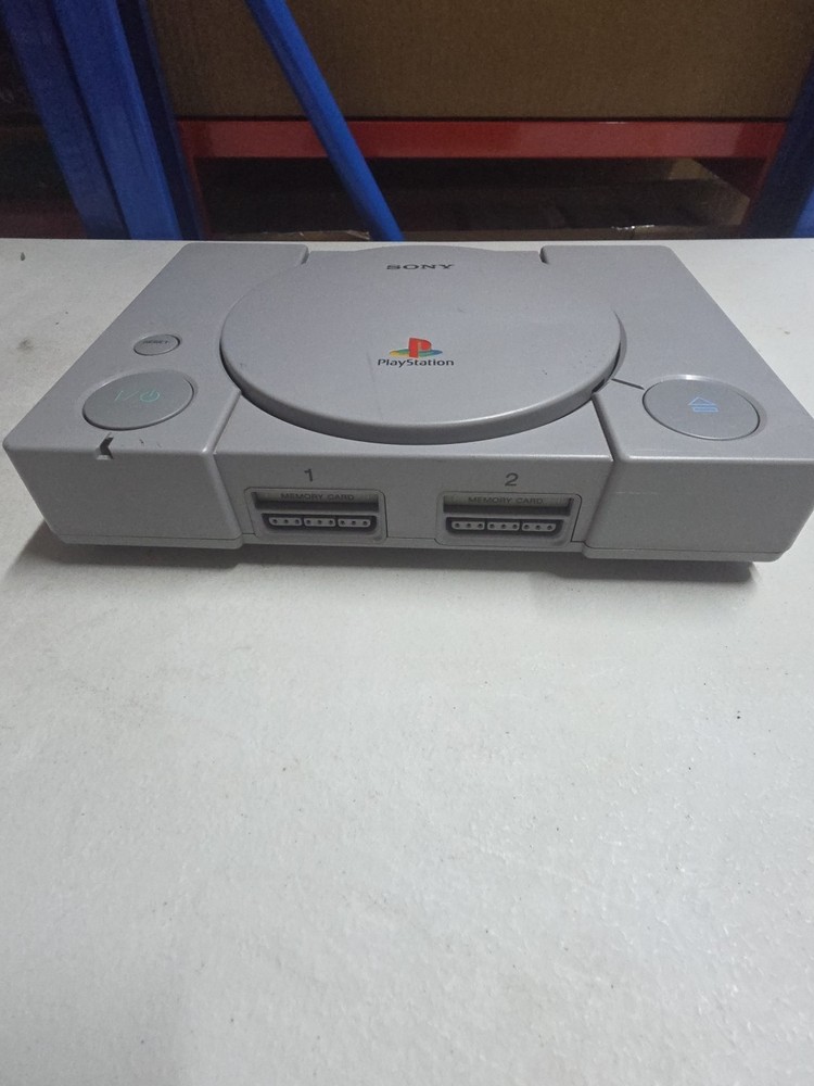 Playstation One Console SCPH-5502 1xcontroller With Cords Tested And Working