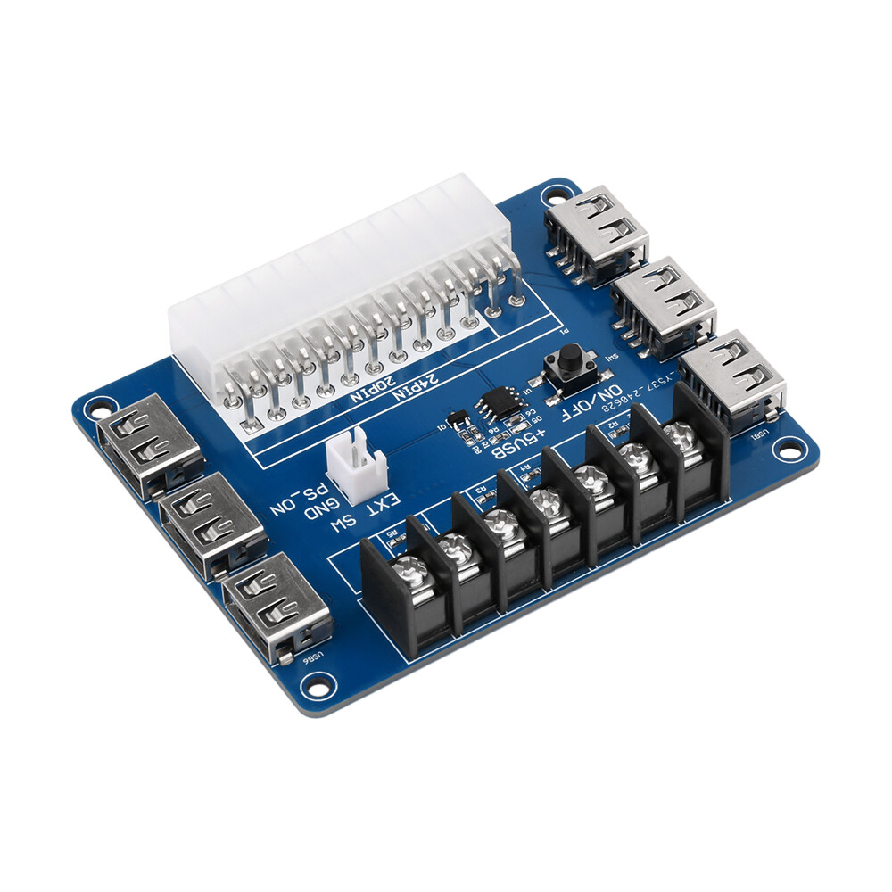 ATX Power Adapter Board USB Charging Desktop PowerSupply Breakout Adapter Module