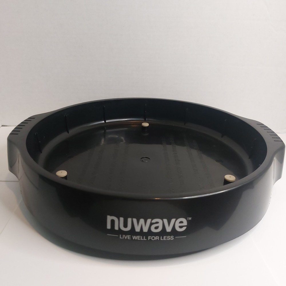 NuWave Pro Plus 20601 Replacement Base Bottom Tray Black Replacement OEM