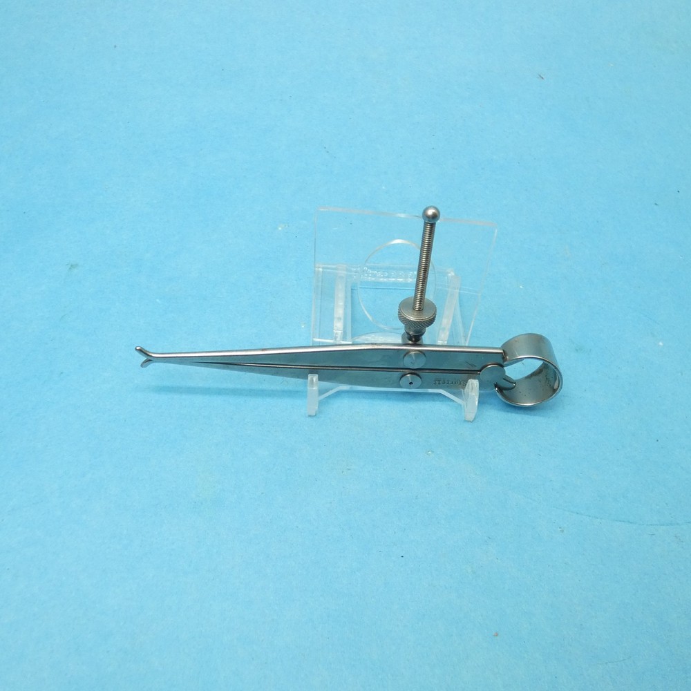 Starrett 73A-4 Yankee Spring-Type 0-4" Inside Caliper Solid Nut Flat Leg