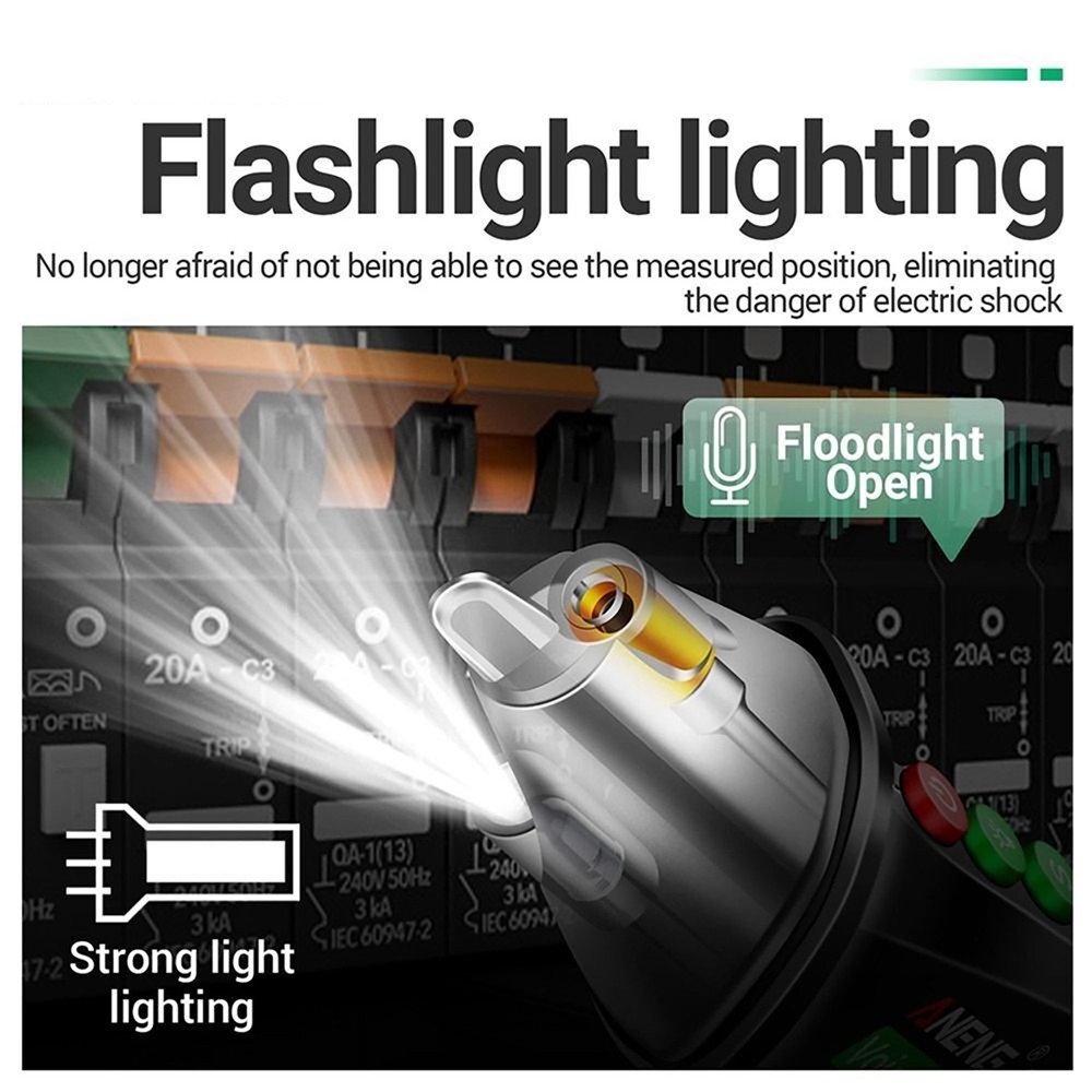 Multifunction Positioning Voltage Tester Electric Wire Detector Test Pen Tool