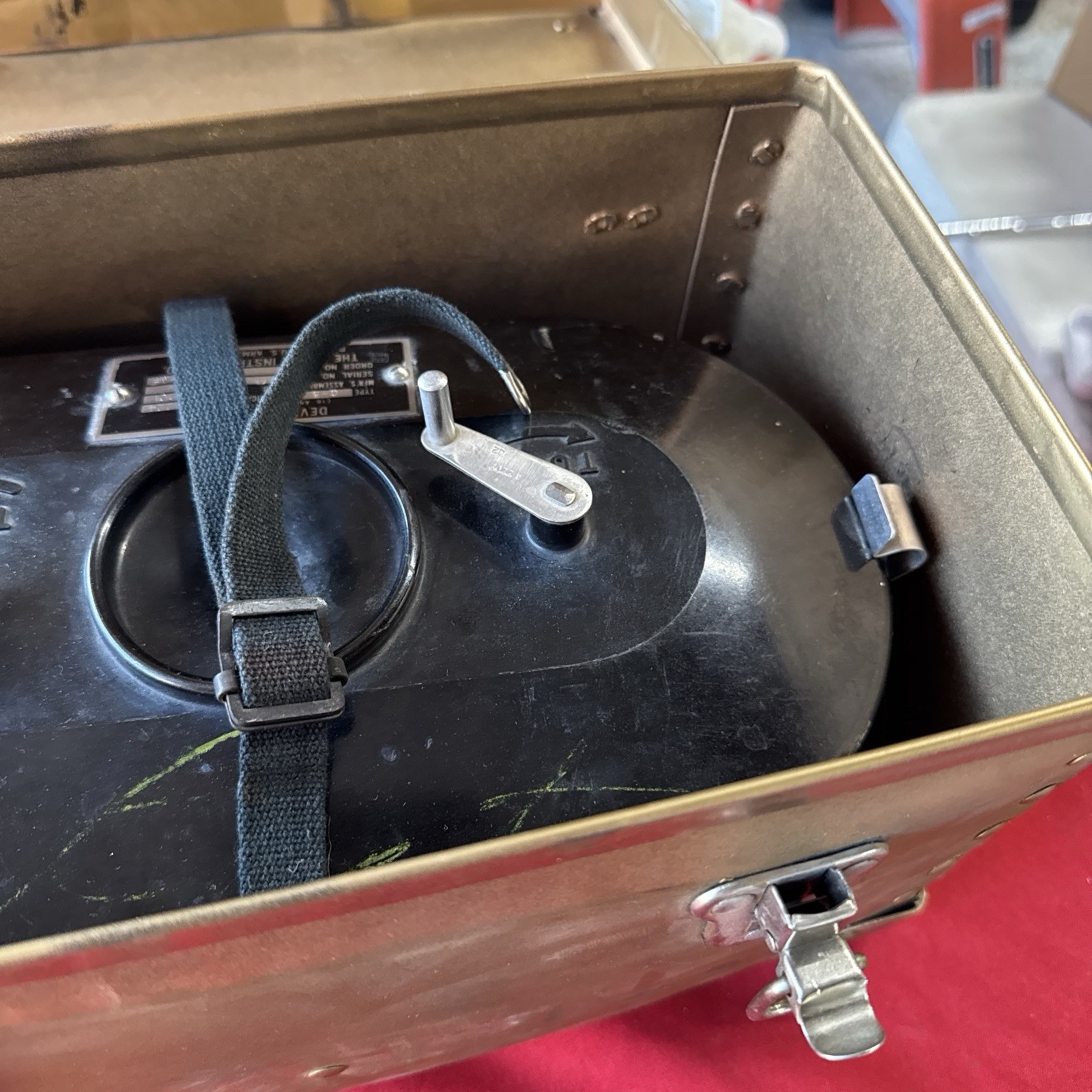 Morse Instrument Developer Type G3 Model B2201 16mm & 35mm Film VTG Bakelite