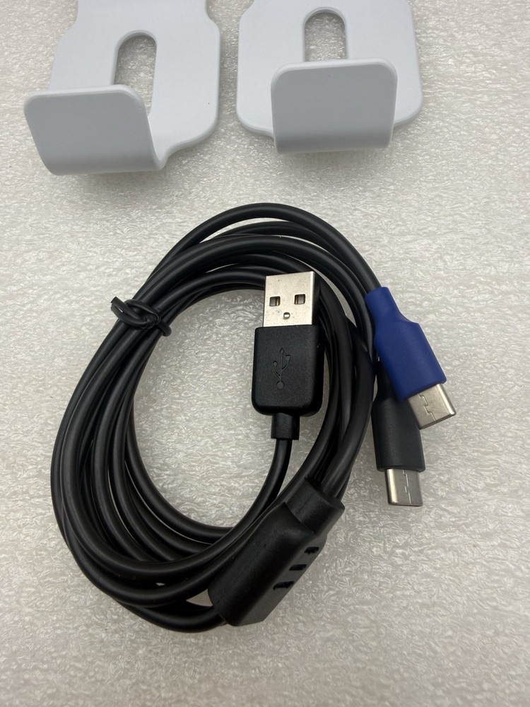 VR Controller Storage Stand Hooks w/Charging Cable For PSVR2,Charging Hangers