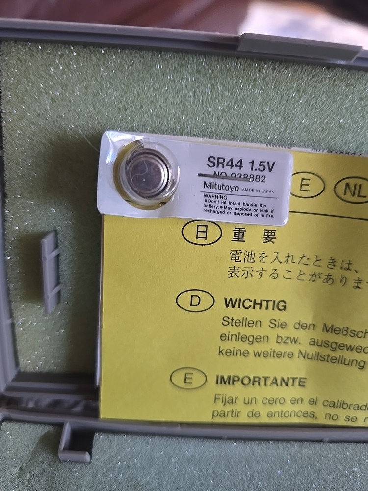 Mitutoyo 573-234-10 Model NTD13-6 Absolute Digimatic Caliper, 0-6 Fully Function