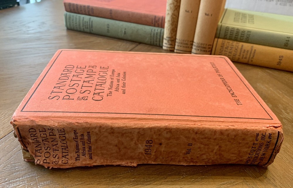 1948 Scott’s Standard Postage Stamp Catalogue Volume 1 & 2