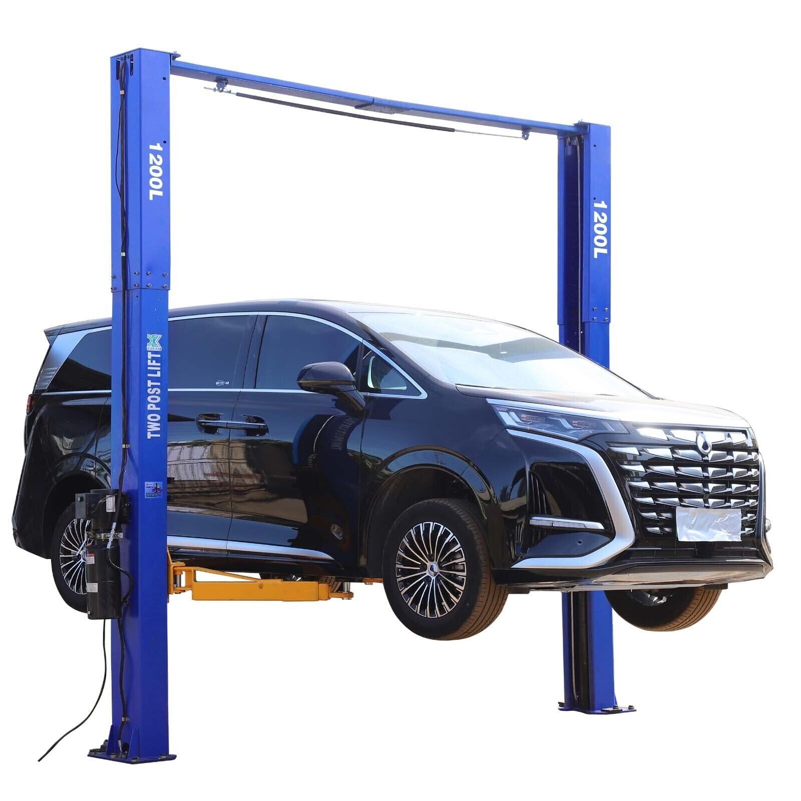 Heavy Duty 12000 lb Capacity 2 Post 1200L Auto Car Lift Truck Hoist 220V