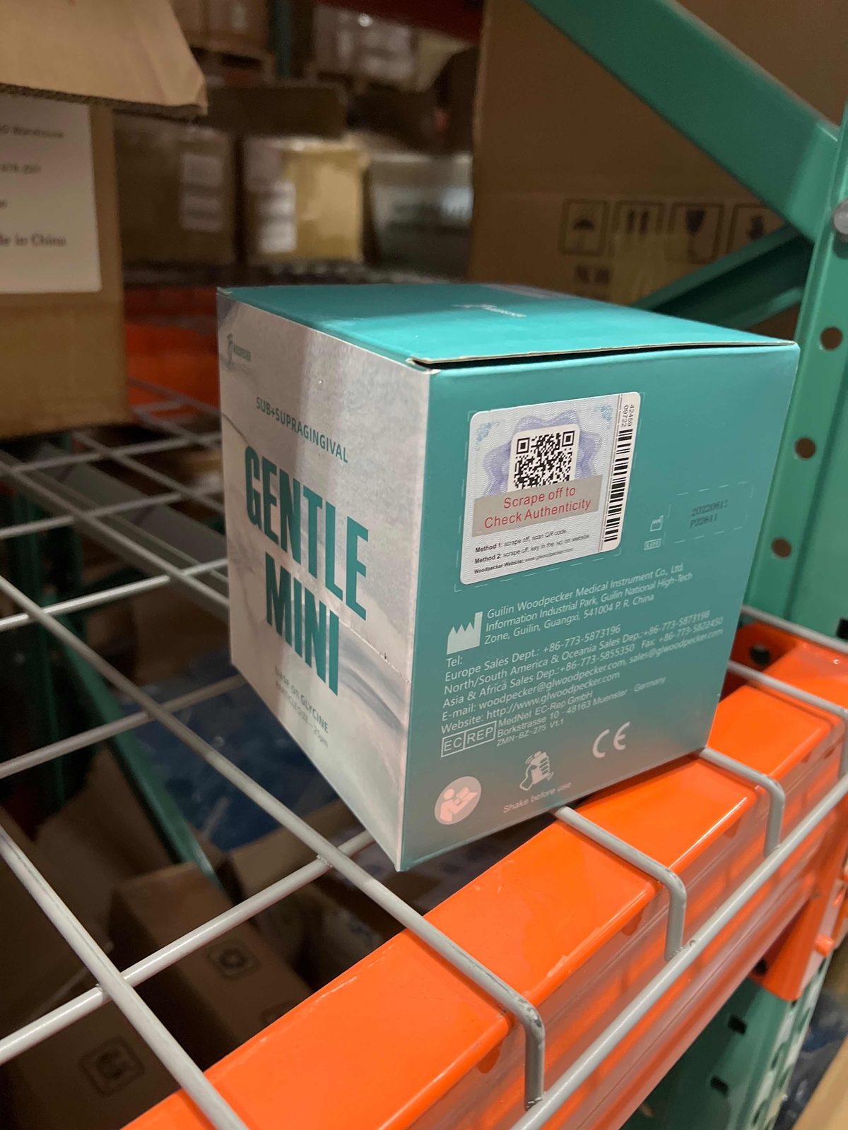 Woodpecker Dental Prophy Air Polishing Powder Glycine Plaque Stain Tartar Remove