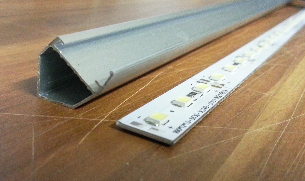 12V LED 5630 Aluminum Strip Super Bright Show Case Display Cabinet Light 3"- 72"