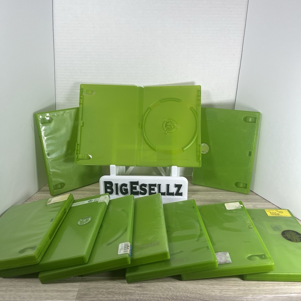 Original Xbox Double Disc Replacement Case OEM Authentic No Artwork