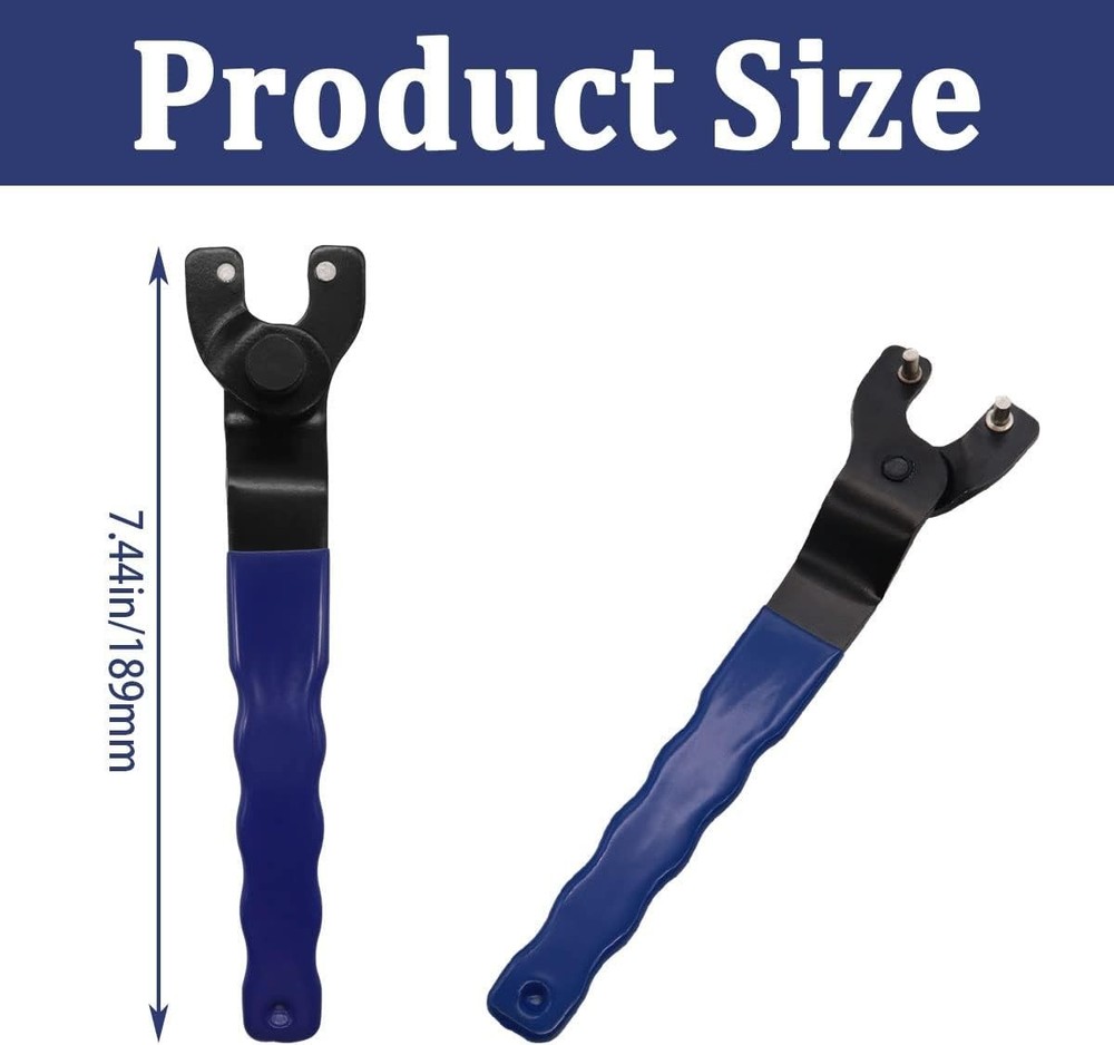 Grinder Wrench Universal Adjustable Grinder Spanner ​Wrench,Lock-nut Grinder ...
