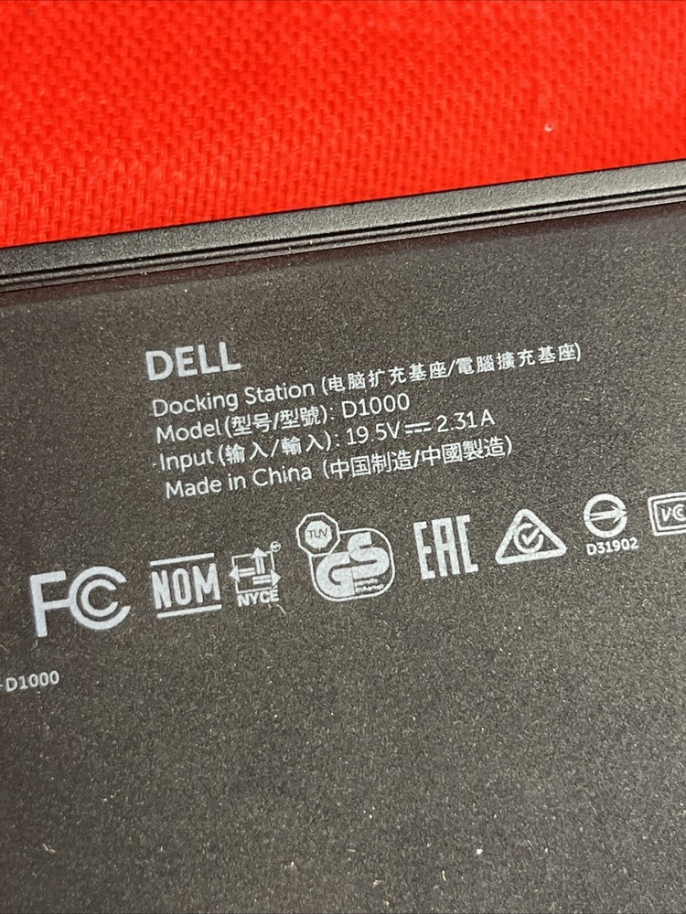 Dell D1000 Duel Display Support JCJWD