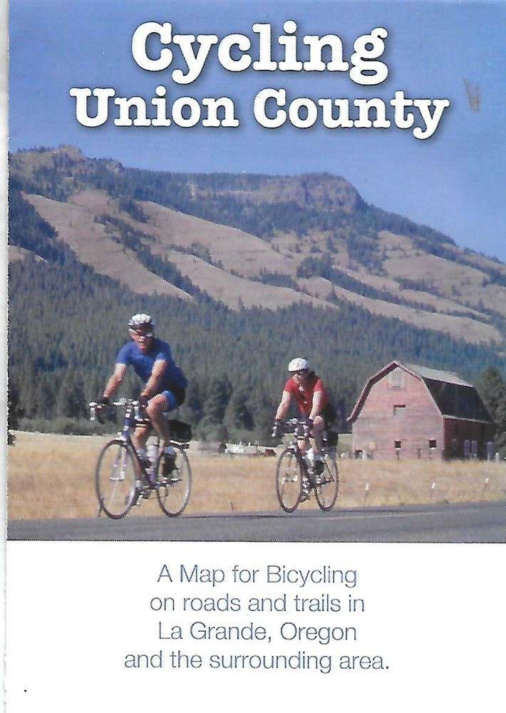 Map of Cycling Union County, Oregon