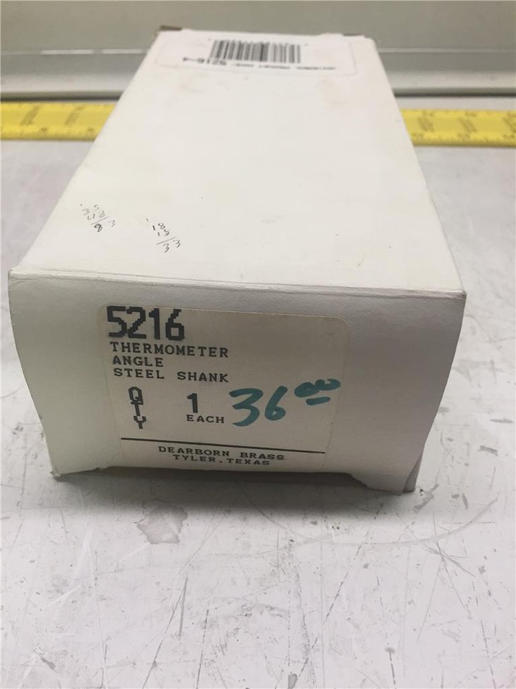Dearborn 5216 Steel Angle Thermometer