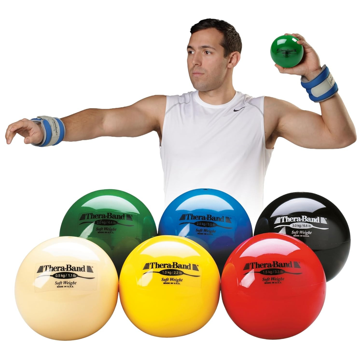 Soft Weight, 4.5" Diameter, Weighted Balls for Baseball, Weighted Balls for Soft