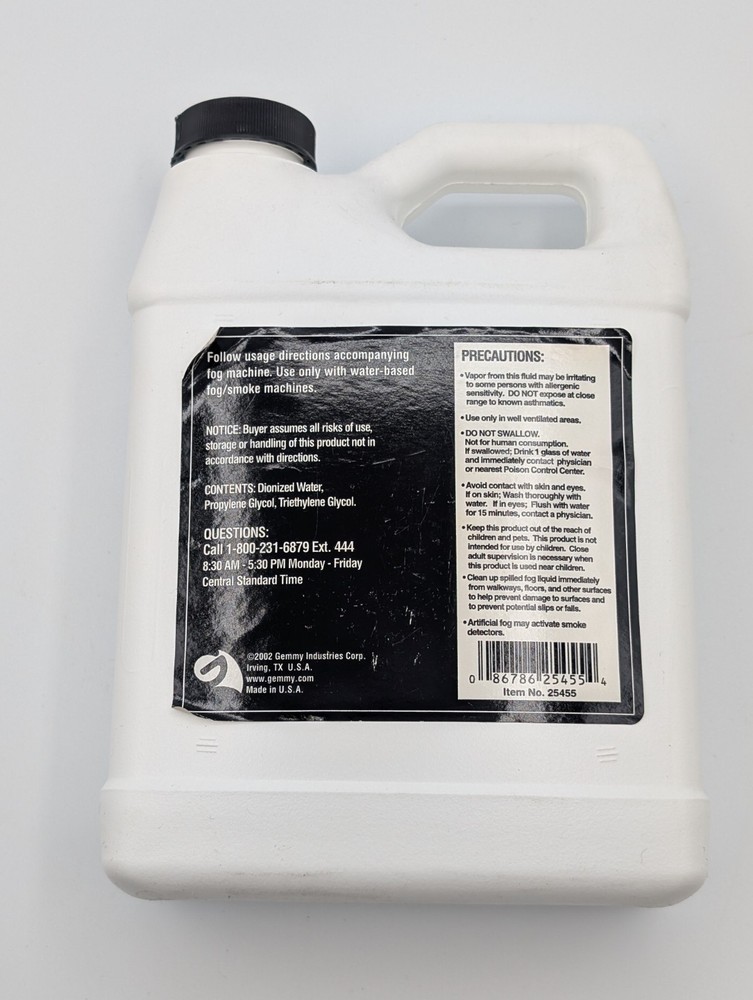 Gemmy Fog Solution Ready to Use, 1 Quart
