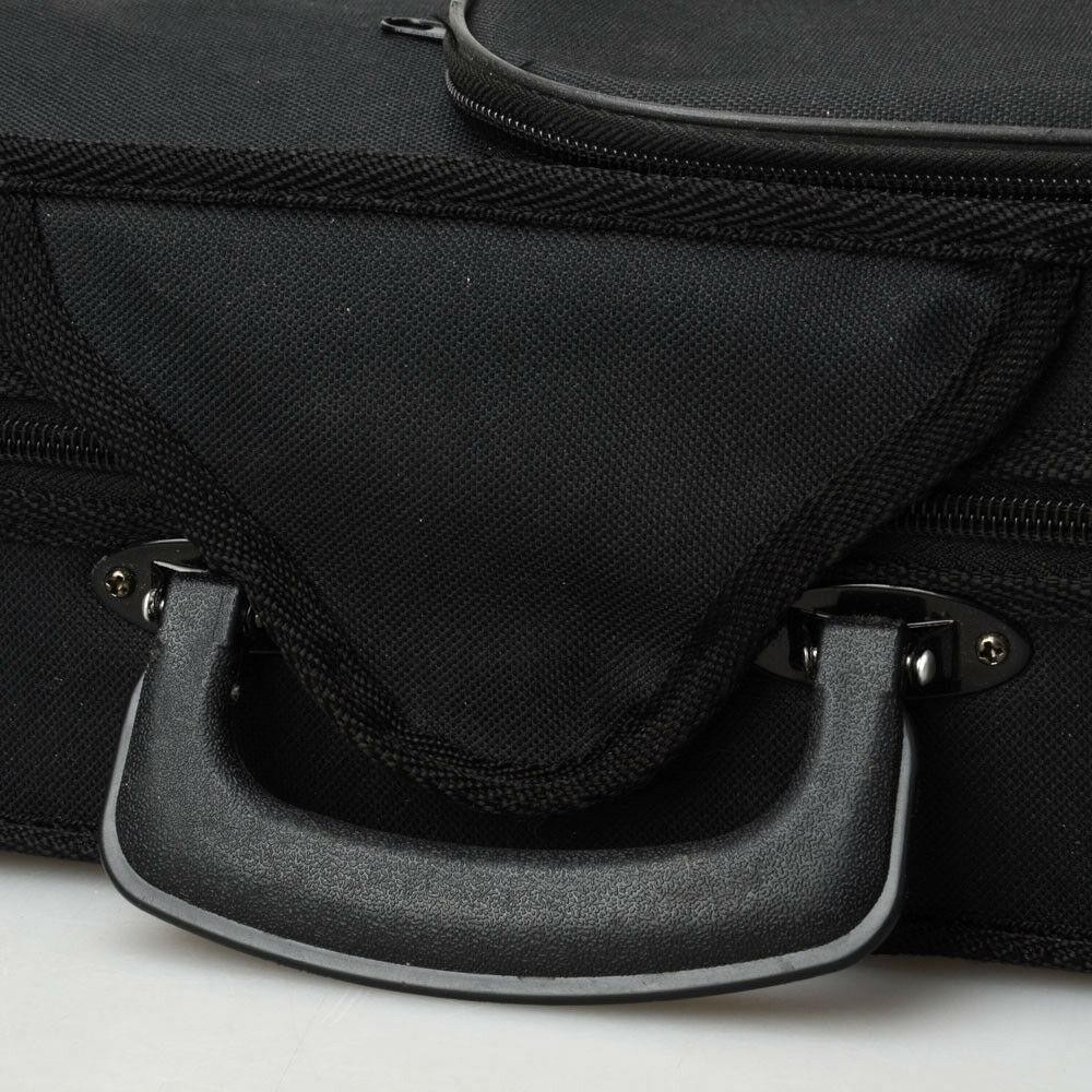 Durable Cloth Fluff Triangle Shape Hard Shell Case with Lining for 4/4 Violin US