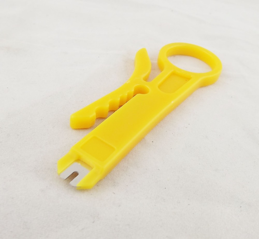 10x Network Connection Wire Punch Down Cutter Stripper UTP Cat5 RJ45 Cable Tools