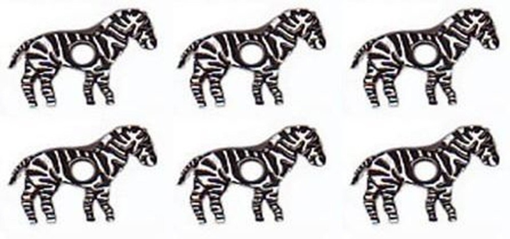 ZEBRA EYELETS  SCRAPBOOKING  *EYELET OUTLET 10 PCS
