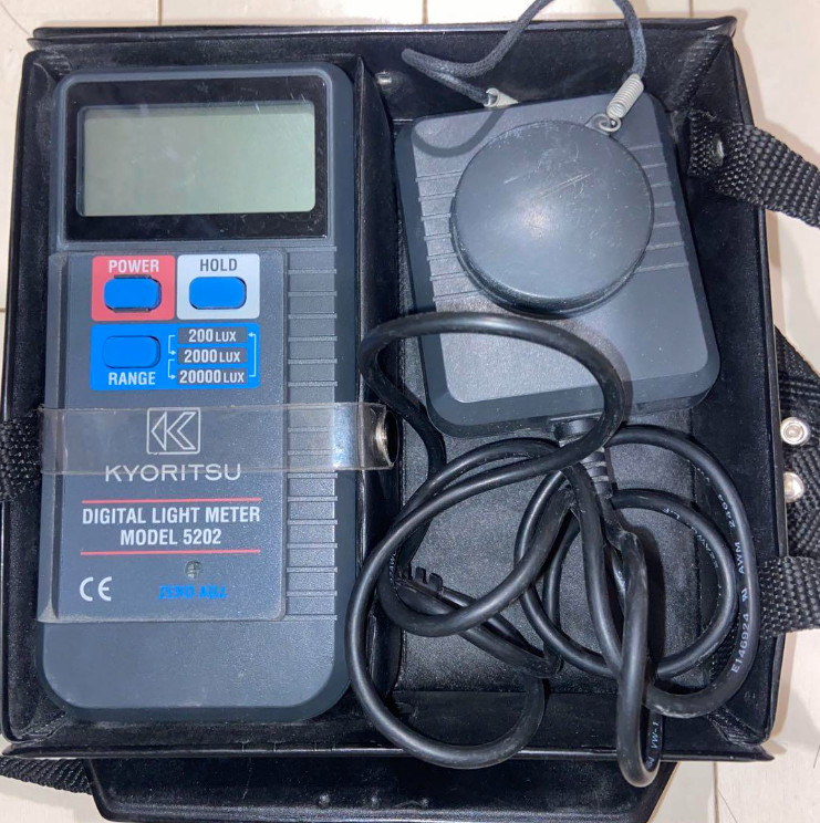 KYORITSU 5202 Digital Light Meter Japan