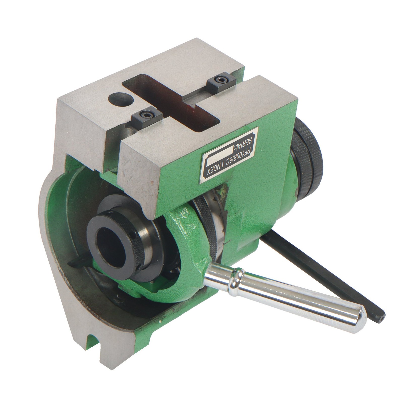 .0004" Spindle Thread Vertical Horizontal Collet 5C Spin Index Fixture Milling