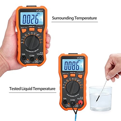 Autoranging Multimeter 6000 Counts AC DC Current Tester Voltage Meter Volt