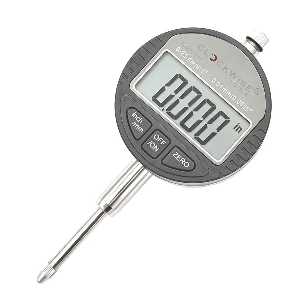 LCD Digital Indicator with Fine Resolution and Auto-Off Feature for Accuracy