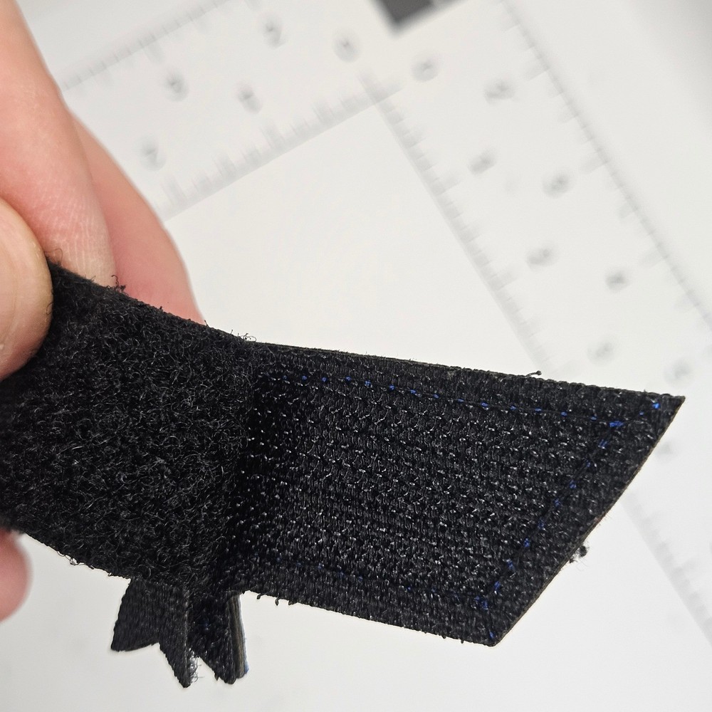 Top Gun Logo Embroidered Patch Blue Red White Hook and Loop Tactical Patch