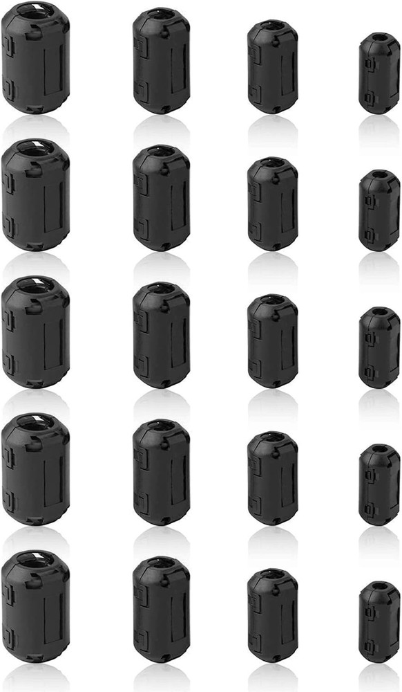 EMI Noise Suppressor, Ferrite Ring Core, 20pk