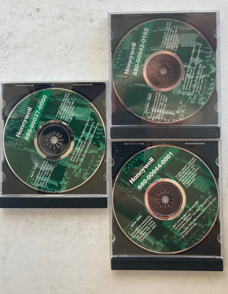 Avionics technical manual CDs