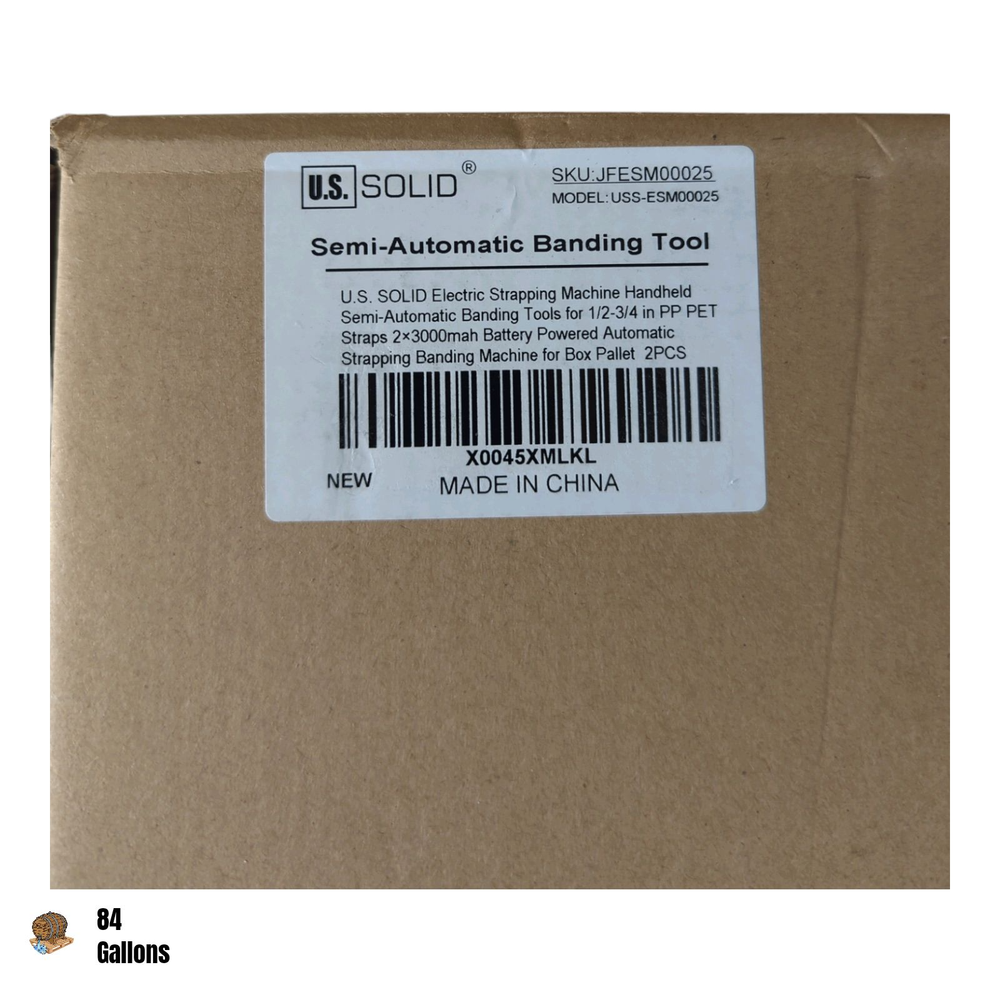 U.S. SOLID Semi-Automatic Strapping Machine Tools for 1/2-3/4 in PP PET Straps