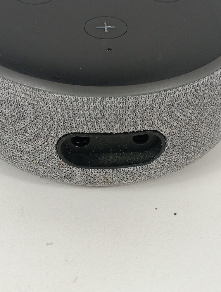 Reset Amazon Echo Dot 3rd Generation D9N29T Smart Speaker Black Gray NO PWR CORD