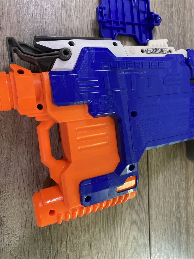 NERF Hyperfire N-strike Elite Motorized Dart Blaster Gun Hasbro