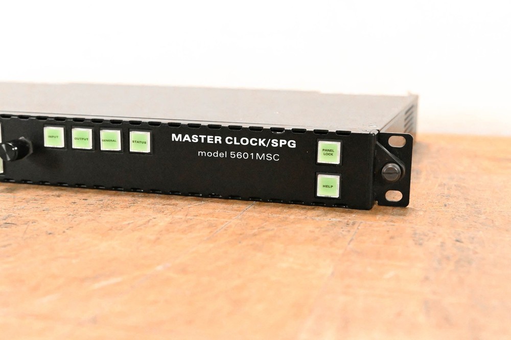 Evertz 5601MSC Master SPG/Master Clock System CG0015Q