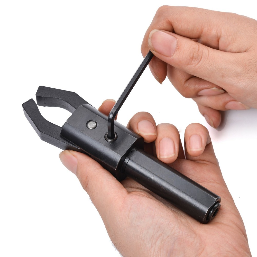 HNO CNC Lathe Puller Automatic Feed Pulling Clip Round 20# Handle Crank Claw