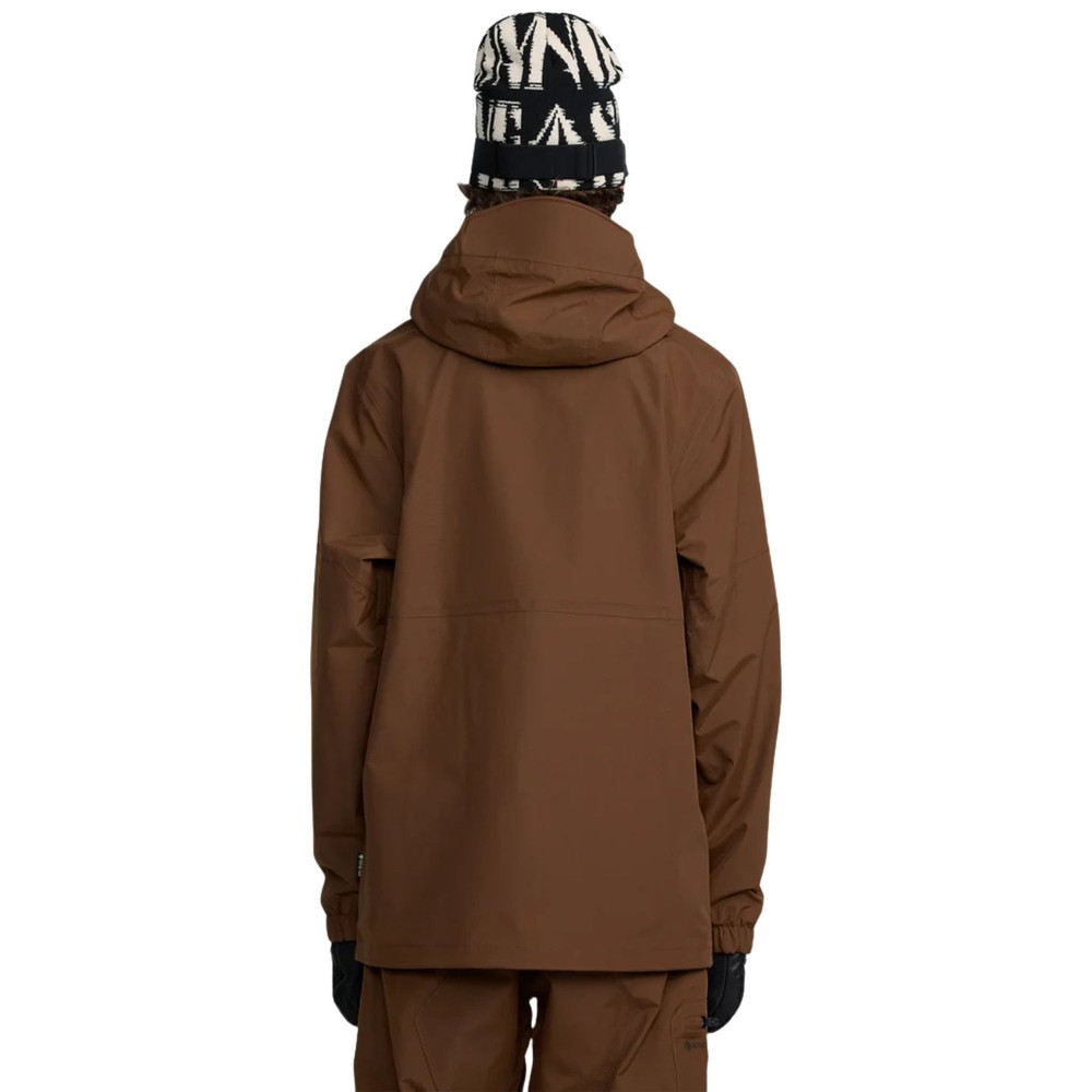 Volcom L Gore-Tex Men's Winter Jacket, Brown, Medium